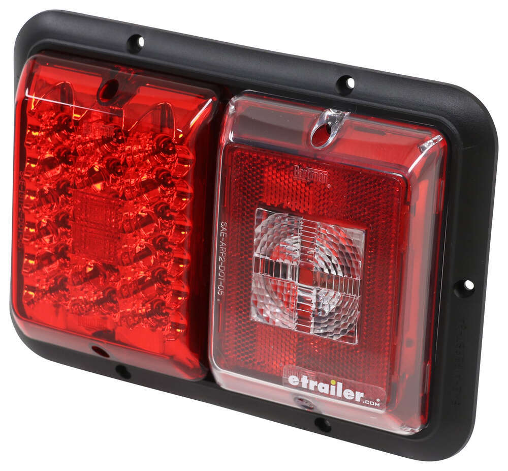 Bargman Led Double Tail Light - 5 Function