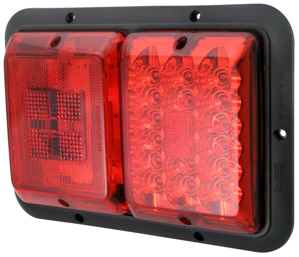 Bargman Led Double Tail Light - 4 Function