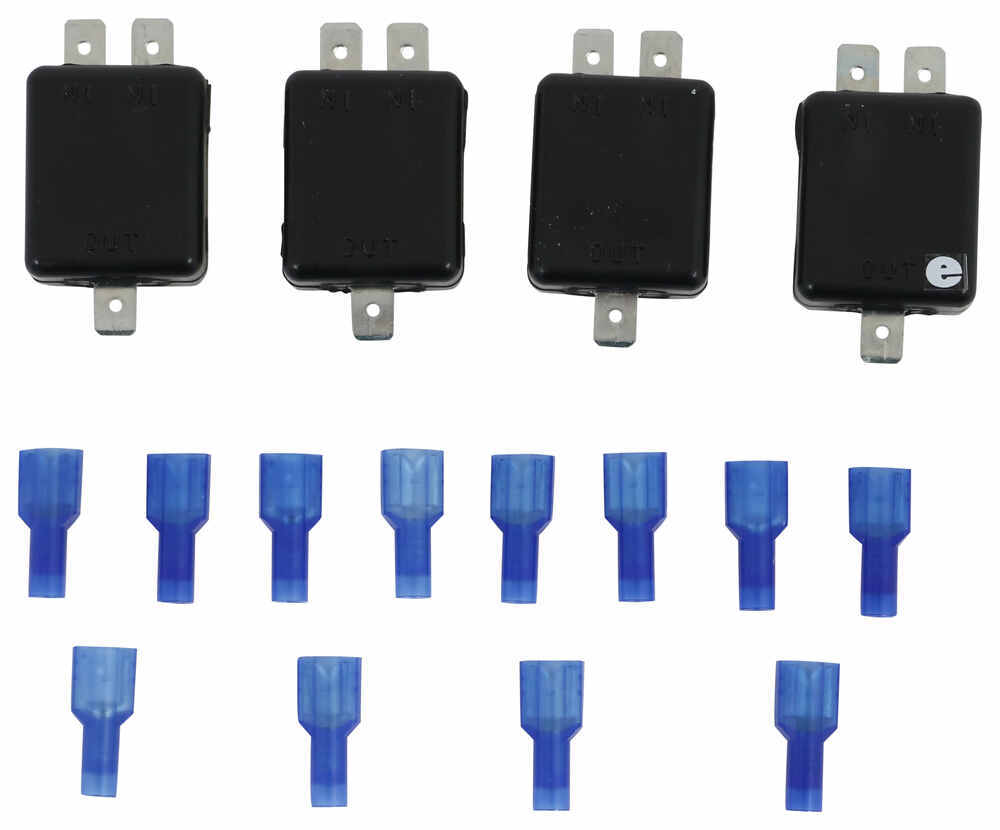 Utility Trailer Light Wiring Diagram And Required Parts Etrailercom
