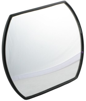 Wedge Hot Spot Blind 3” Mirror Convex Glass w/ Stick-on Black for Car-Truck Wedge Hot Spot Blind 3” Mirror Convex Glass w/ Stick-on Black for Car-Truck