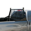 Westin HDX headache rack in truck bed. 