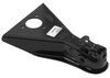 Atwood black a-frame trailer coupler.