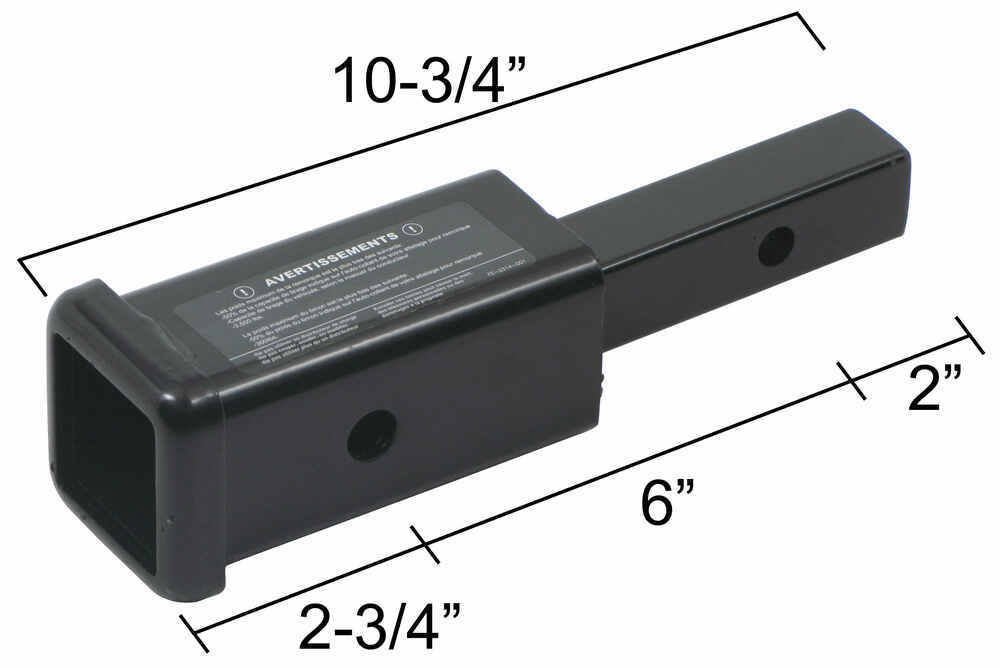 Hitch Adapter 11/4" to 2" Trailer Hitch Receiver (Class II Only) Tow
