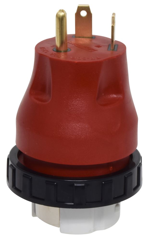 Mighty Cord RV Power Cord Adapter Plug - 30 Amp Male to 50 ...