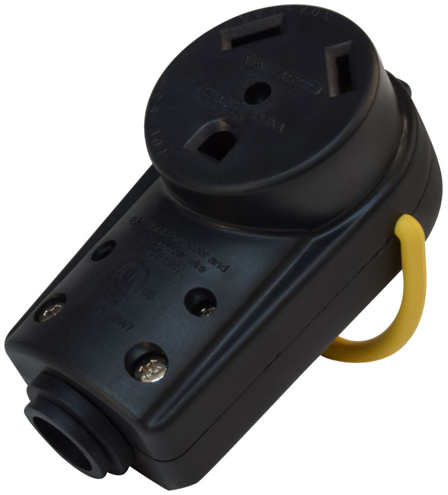 Mighty Cord Replacement RV Receptacle - 30 Amp - Female End Mighty Cord Rv 30 Amp Power Cord Replacement Female Plug End