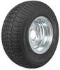 Kenda bias trailer tire with 10 inch galvanized wheel. 
