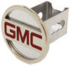 Au-Tomotive Gold GMC trailer hitch cover.