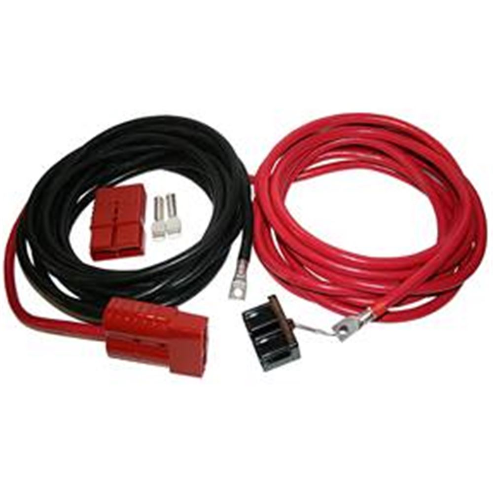 Bulldog Winch Rear Wiring Kit - Quick Connect to Terminal End - 1 Gauge