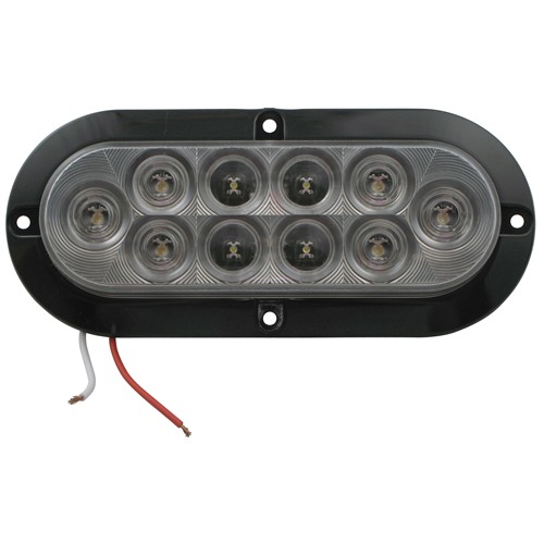 Optronics LED Trailer Utility Light Submersible 10 Diodes Oval