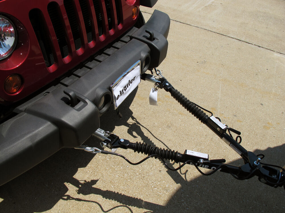 Jeep Wrangler Blue Ox Alpha Tow Bar - Motor Home Mount - 6,500 lbs Cost To Install Blue Ox Towing System