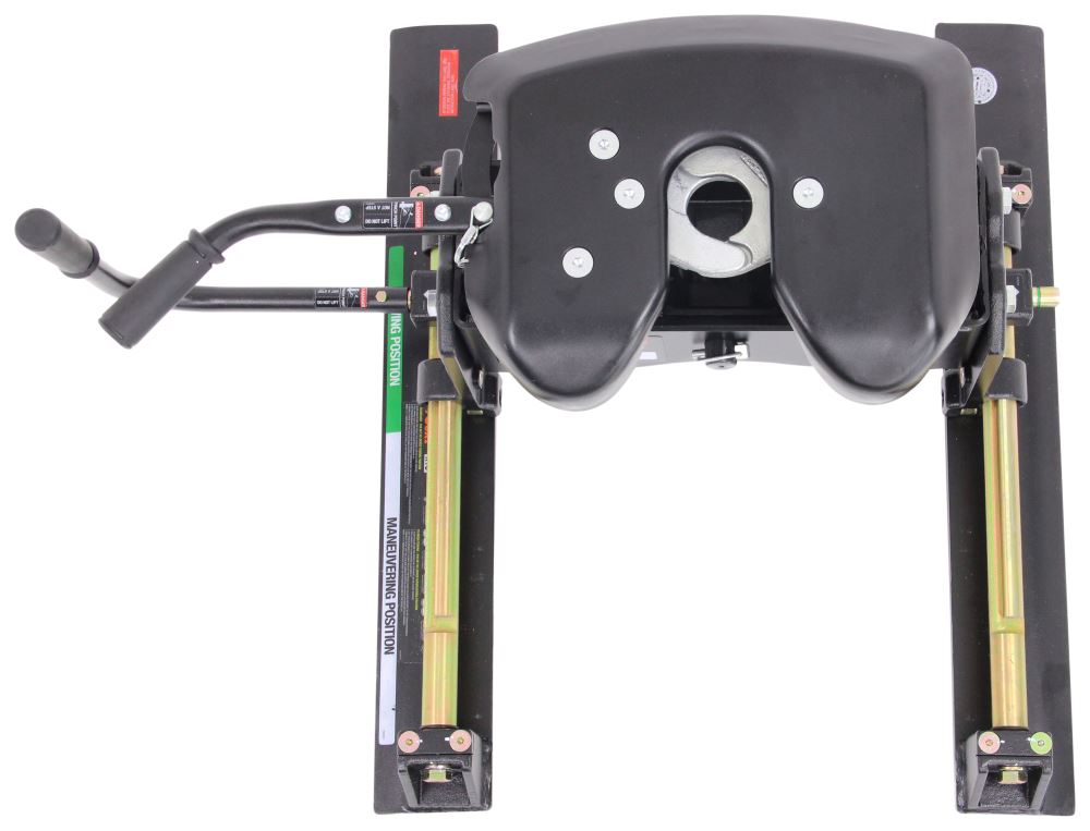 Curt A16 5th Wheel Trailer Hitch w/ R16 Slider Dual Jaw 16,000 lbs Curt Fifth Wheel C16521