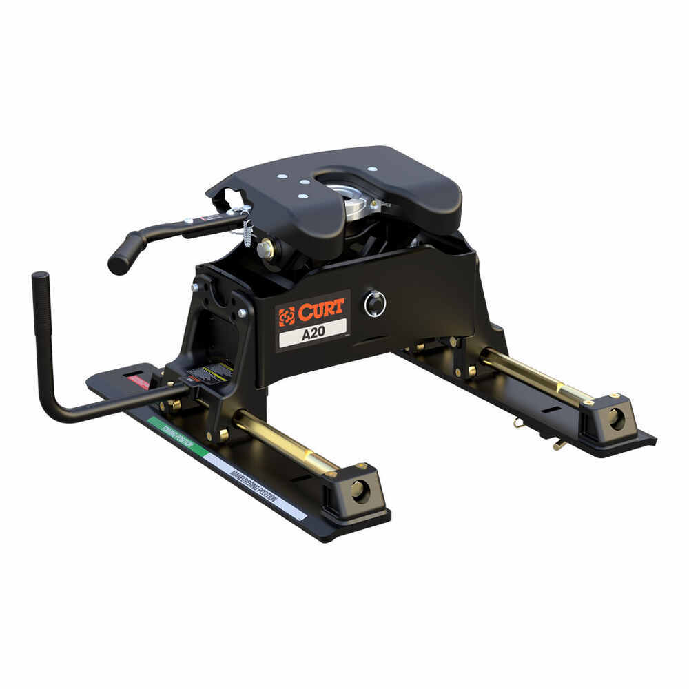 Curt Fifth Wheel Hitch >> Curt A20 5th Wheel Trailer Hitch w/ R20 Slider - Dual Jaw - 20,000 lbs Curt Fifth Wheel C16541 Curt Fifth Wheel Hitch >> Curt A20 5th Wheel Trailer Hitch w/ R20 Slider - Dual Jaw - 20,000 lbs Curt Fifth Wheel C16541