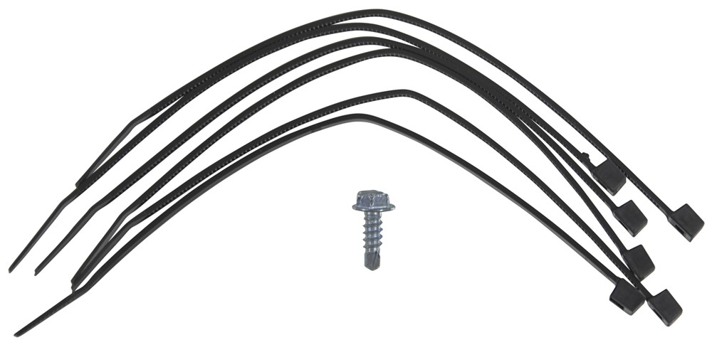 Curt T-Connector Vehicle Wiring Harness with 4-Pole Flat Trailer