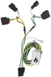 trailer wiring harness that does not require battery connection for Dodge Wiring Harness Kit curt t connector vehicle wiring harness with 4 pole flat trailer connector