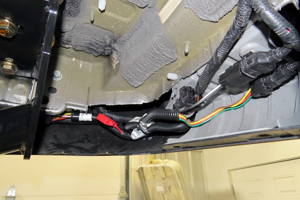 Curt T-Connector Vehicle Wiring Harness for Factory Tow Package - 4