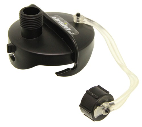 Camco RV Sewer Drain Cap W Gray Water Hose Connection Camco RV Sewer Drain Cap W Gray Water Hose Connection