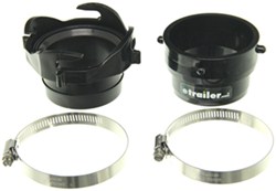 Camco RV Sewer Hose Straight Adapters W Bayonet And Lug Fittings Clamps Camco RV Sewer Hose Straight Adapters W Bayonet And Lug Fittings Clamps