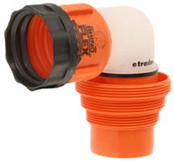 RhinoFLEX RV Sewer Hose Swivel Elbow Fitting W 4 In 1 Adapter RhinoFLEX RV Sewer Hose Swivel Elbow Fitting W 4 In 1 Adapter