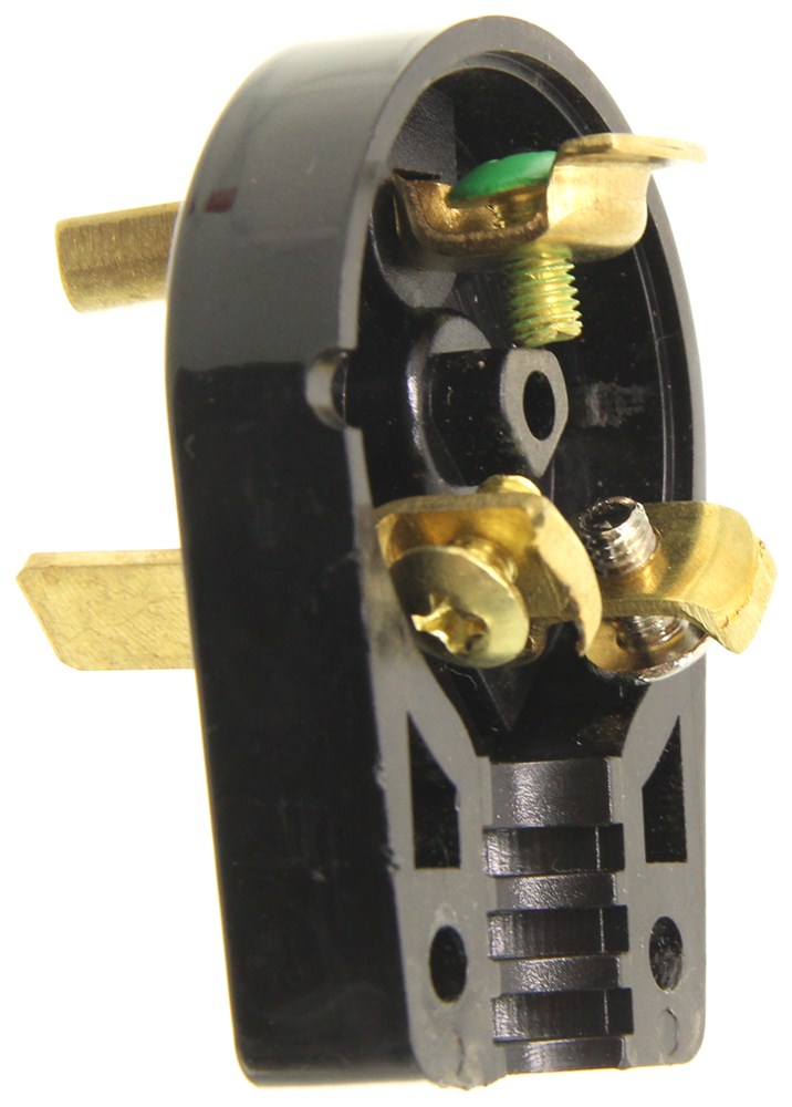 Camco Replacement RV Power Cord Plug 125V 30 Amps Male Camco