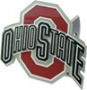 Siskiyou Ohio State Buckeyes trailer hitch cover.