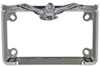 Cruiser eagle motorcycle license plate frame.