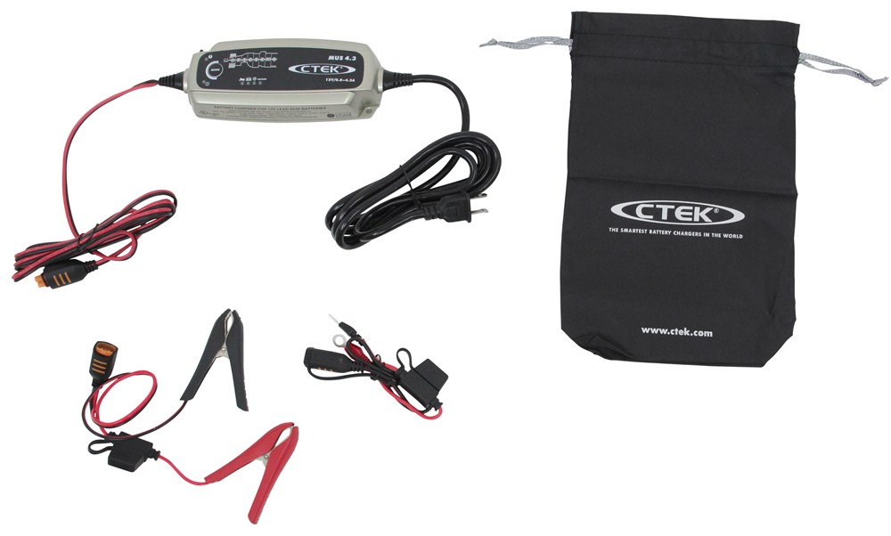 12-Volt Battery Charger with Pulse Maintenance and Small Battery 
