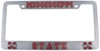 Siskiyou Mississippi state collegiate license plate tag frame.