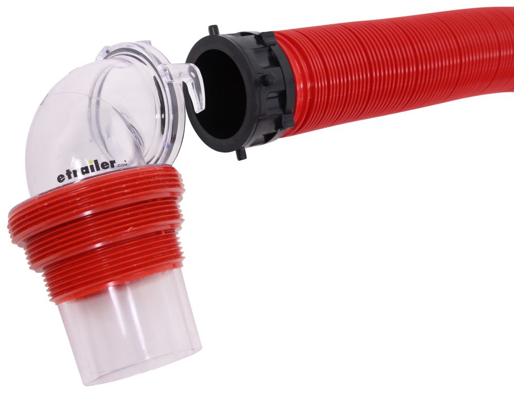 EZ Coupler RV Sewer Hose Kit w/ Swivel Fittings and 4-in-1