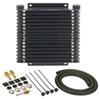 Derale Series 9000 plate-fin transmission cooler.