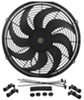 Derale Dyno-Cool curved-blade electric fan.