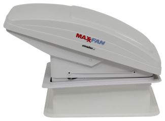 MaxxAir 00-07000K MaxxFan 10 Speed Deluxe Vent Fan with Remote - White