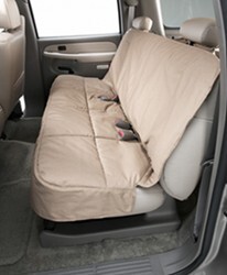 Canine Covers DE2021CH Econo-Plus Seat Protector Charcoal w//Rear Bench Seat Polycotton Size 2 Econo-Plus Seat Protector