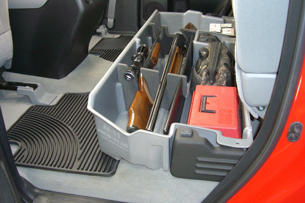 Du-Ha Truck Storage Box and Gun Case - Under Rear Seat - Black Du-Ha ...