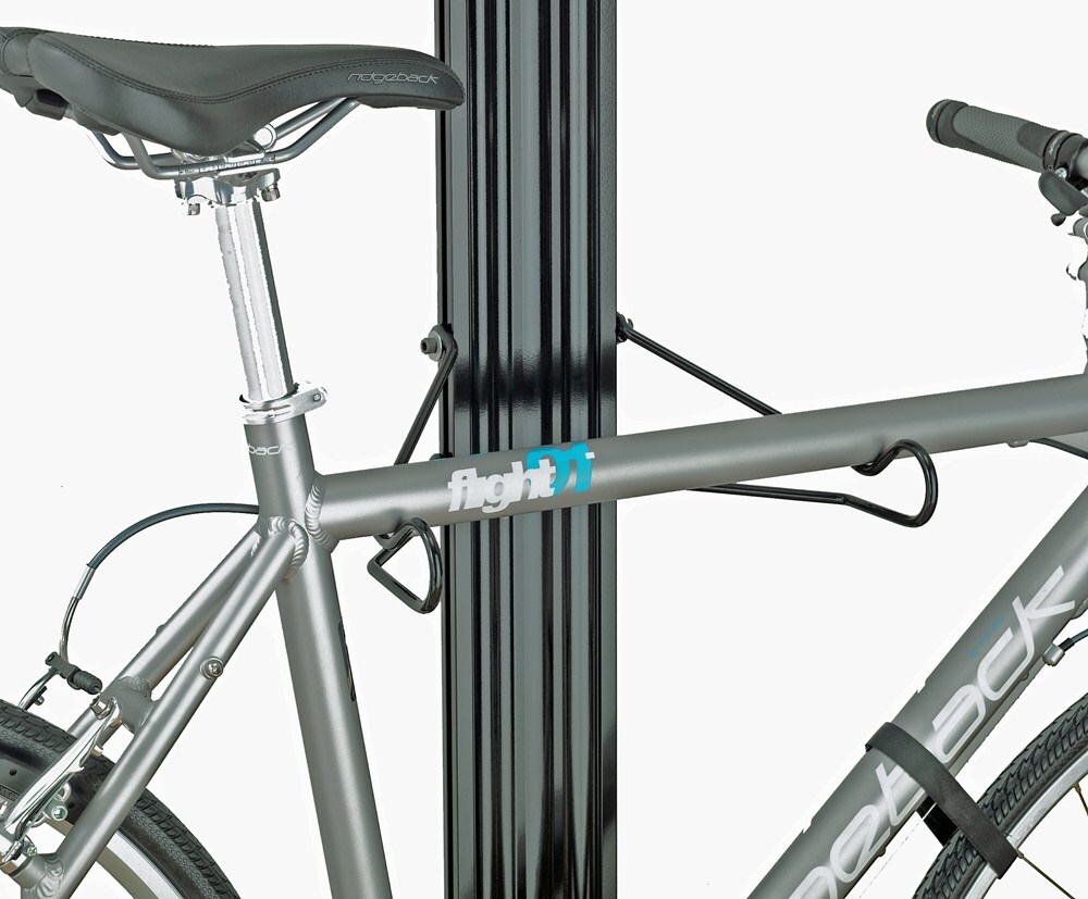Gear Up BUA Aluminum Floor-to-Ceiling Bike Storage Rack ...
