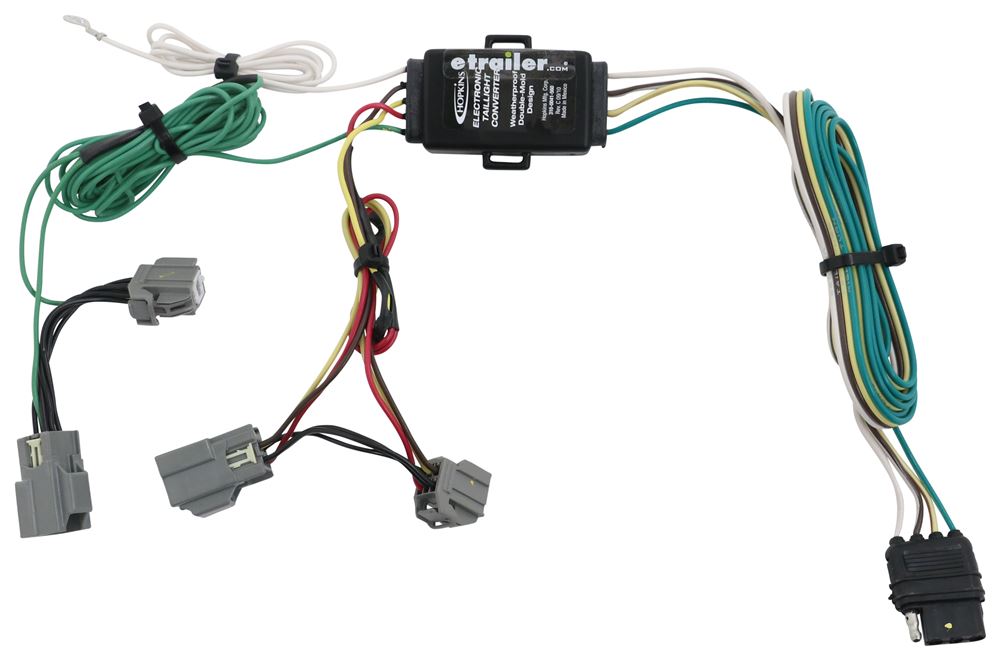 2008 Ford Taurus Hopkins Plug-In Simple Vehicle Wiring Harness with 4