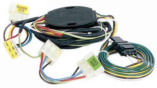 2001 Toyota Tacoma Hopkins Plug-In Simple Vehicle Wiring Harness with 4