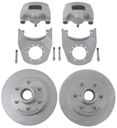 6 Bolt Kodiak Trailer Slip On Disc Brake Set 12/" Dacromet Rotors and Calipers