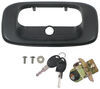 Pilot Automotive tailgate lock and keys. 