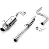 MagnaFlow stainless steel cat-back exhaust system.