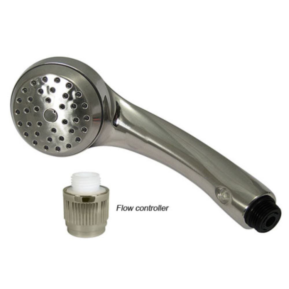 Replacement Single Function Shower Head for Airfusion Hand Held Shower Kit Brushed Nickel