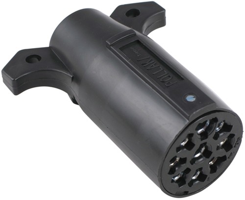 Pollak 9-pole Round Pin Trailer Connector