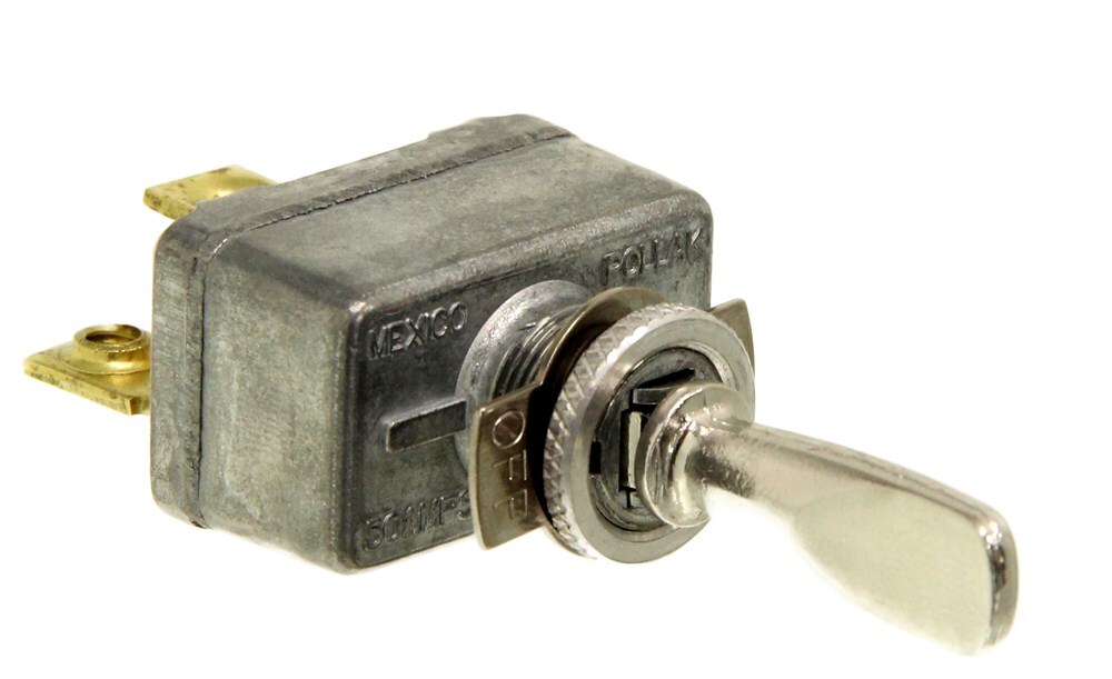 Pollak Heavy-duty Toggle Switch - Spst- On-off