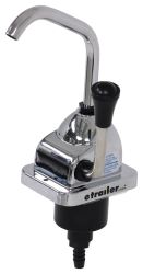Hand Pump Faucet For A Kitchen Sink In Cabin Etrailer Valterra Rocket Hand Pump Chrome Finish
