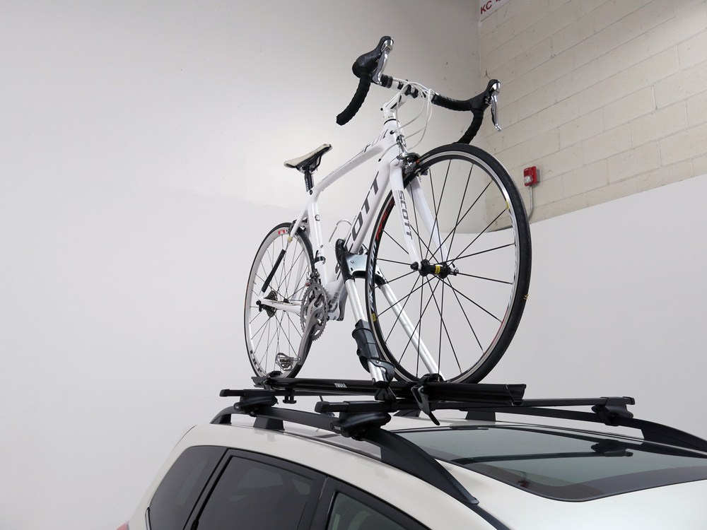 2010 Subaru Forester Thule Big Mouth Roof Mounted Bike