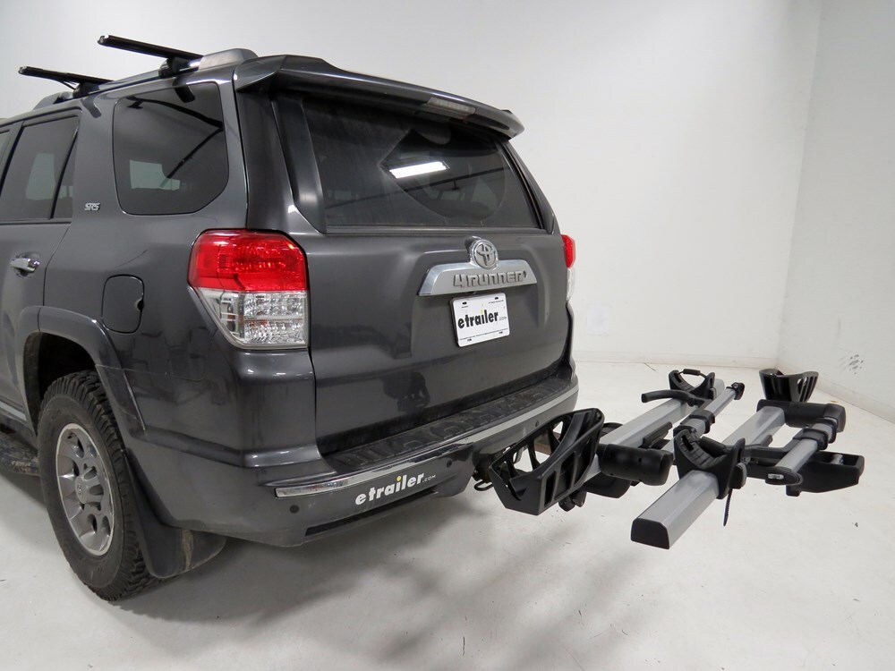 2016 Volvo XC90 Thule T2 Pro 2 Bike Platform Rack 2" Hitches Tilting Silver