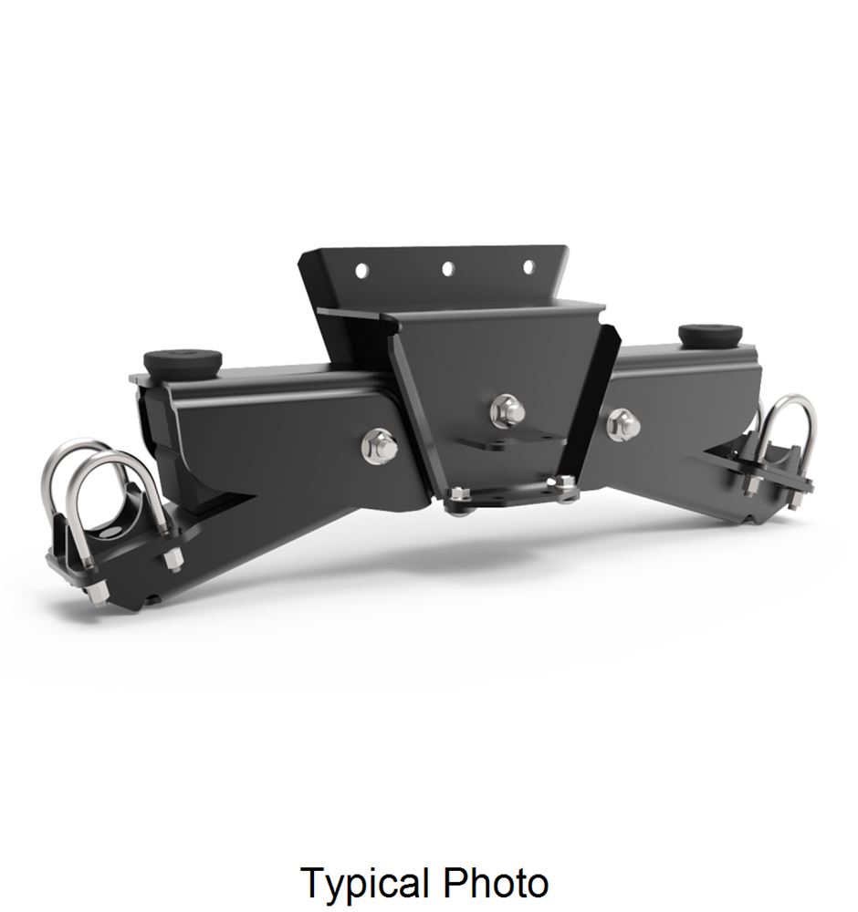 Timbren Silent Ride Suspension for Tandem Axle Trailers w/ 2-3/8" Round