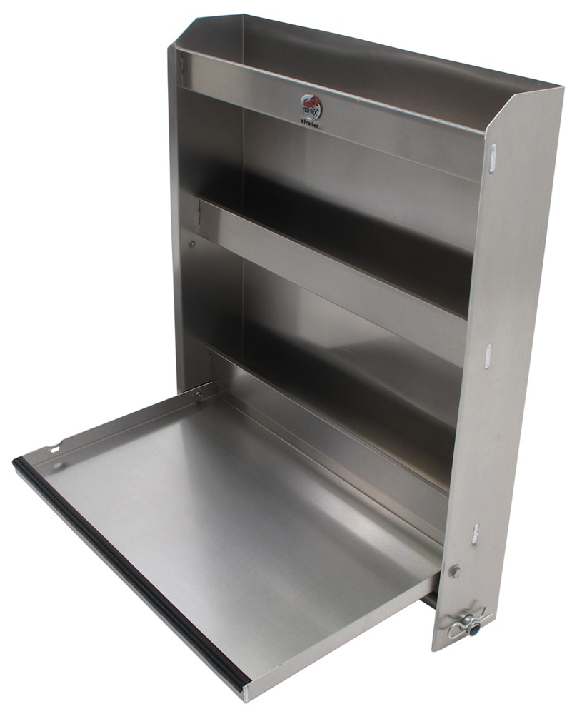Tow-Rax Aluminum Storage Cabinet w/ Folding Tray - 30 