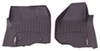 WeatherTech black front floor mats.