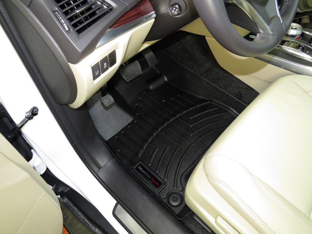 2016 acura mdx weathertech front auto floor mats black 2016 acura mdx weathertech front auto floor mats black