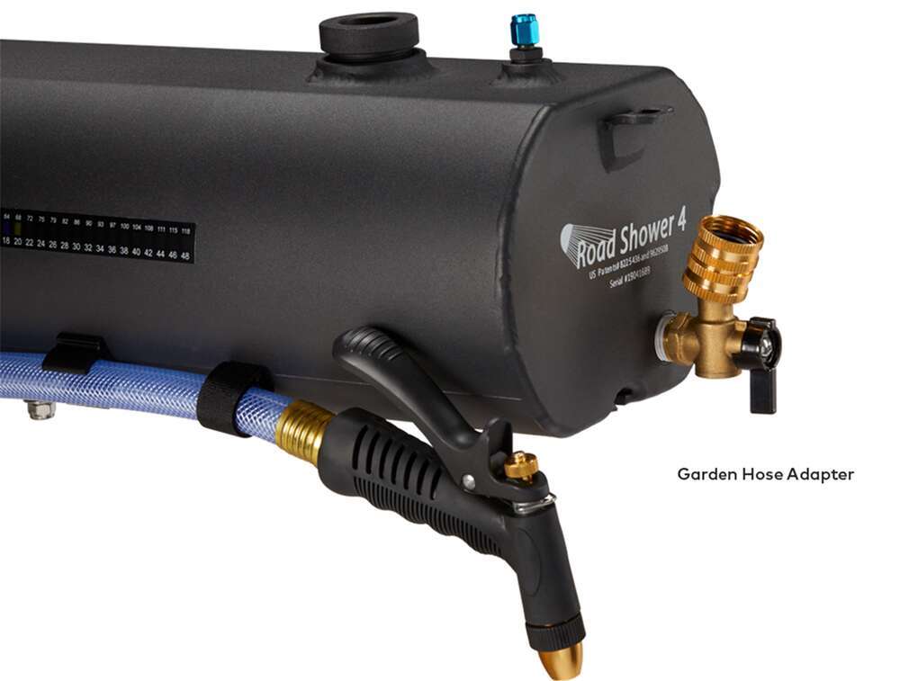 pressurized camping water tank